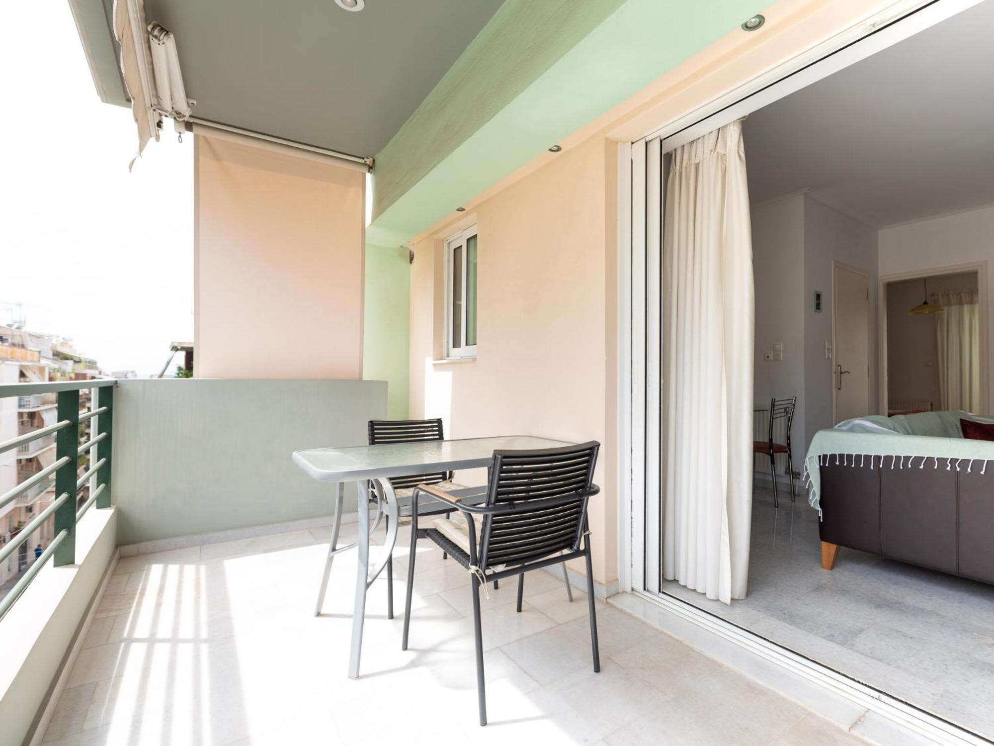 Athens Retreat 1-Bdr Apt Close To Metro Station Apartment Luaran gambar